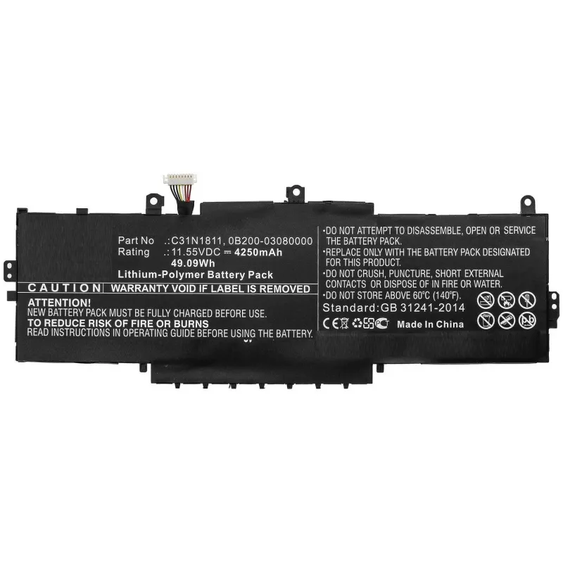 CoreParts MBXAS-BA0248 Laptop-Ersatzteil Akku