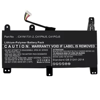 CoreParts MBXAS-BA0313 Laptop-Ersatzteil Lithium-Polymer 4300 mAh 15,4 V
