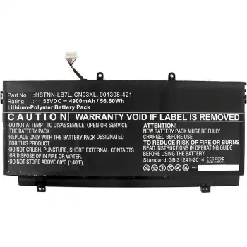 CoreParts Laptop-Akku für HP, Akku, HP, Spectre X360 13-AB001, Spectre X360 13-AB099, Spectre X360 13-AC033DX