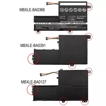 CoreParts MBXLE-BA0127 Laptop-Ersatzteil Akku