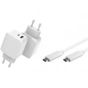 CoreParts MBXUSB-AC0014 Ladegerät für Mobilgeräte Universal Weiß AC Schnellladung Indoor