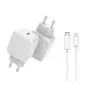 CoreParts MBXUSB-AC0015 mobiles Ladegerät Universal Weiß AC Schnellladen Innenbereich