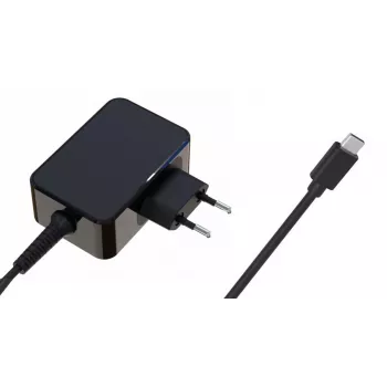 Mobiles Ladegerät CoreParts MBXUSBC-AC0027 Schwarz AC Innenbereich 2,4 A