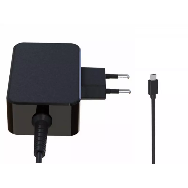 Mobiles Ladegerät CoreParts MBXUSBC-AC0027 Schwarz AC Innenbereich 2,4 A