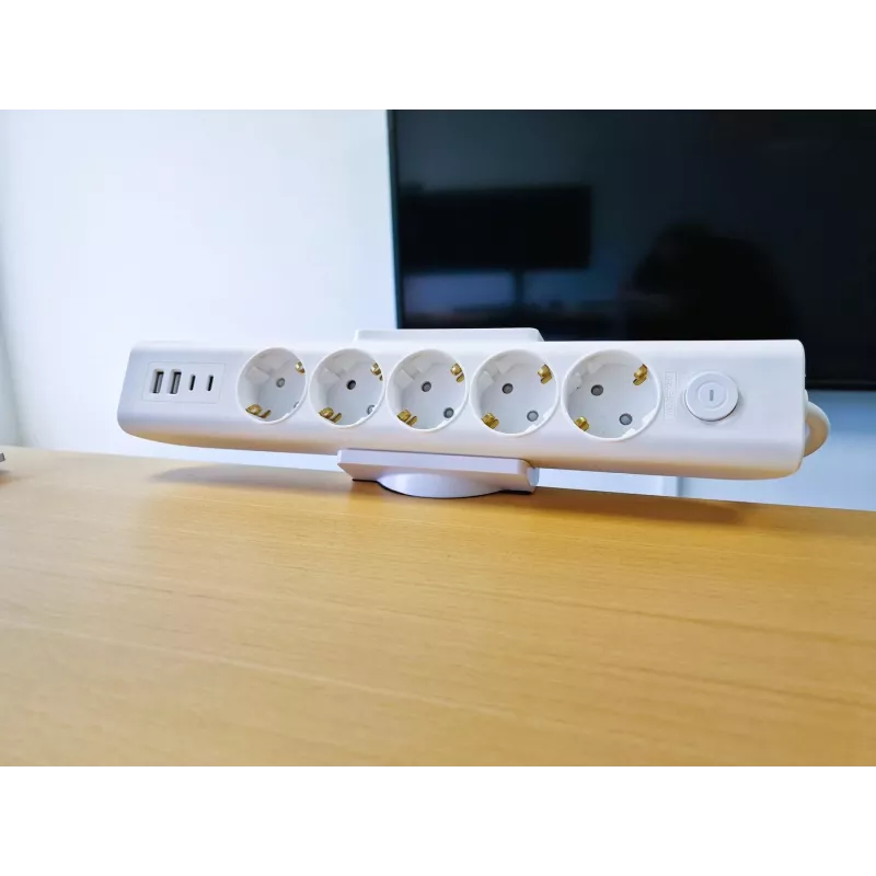 MicroConnect MC-DESKMOUNTW Tischklemme für Steckdosenleisten