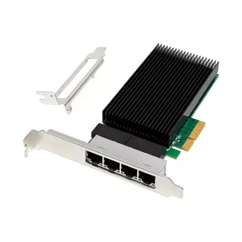 MicroConnect MC-PCIEX4-I226-T4 PCIe x4 Netzwerkkarte, 4 x 2,5G RJ45