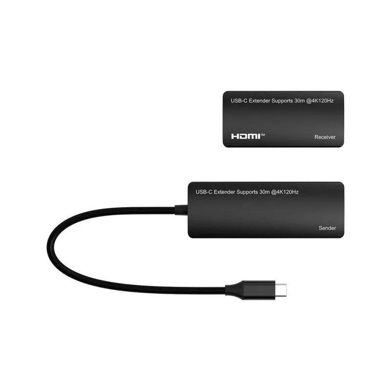 USB-C zu HDMI Adapter MicroConnect MC-USBCHDMIEXT-30M 30 m