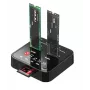 Media Duplicator CoreParts MS-CLONER-M2-SD Schwarz USB Type-C M.2