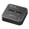 CoreParts MS-CLONER-NVME Speicher-Laufwerks-Dockingstation USB 3.2 Gen 2 (3.1 Gen 2) Typ-C Schwarz