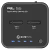 CoreParts MS-CLONER-NVME Speicher-Laufwerks-Dockingstation USB 3.2 Gen 2 (3.1 Gen 2) Typ-C Schwarz
