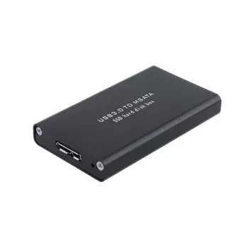 CoreParts MSUB3302 Speicher-Laufwerkgehäuse HDD/SSD Gehäuse Schwarz