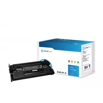 CoreParts Toner Schwarz CF287A, 9000 Seiten, Schwarz, 1 Stk.