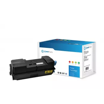 CoreParts Toner Schwarz TK-3130, 25000 Seiten, Schwarz, 1 Stk.