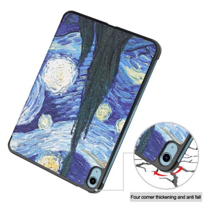CoreParts TABX-IP10-COVER13 Tablet-Hülle 27,7 cm (10,9 Zoll) Flip-Hülle Blau, Grün, Orange, Weiß, Gelb