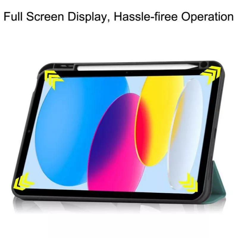 CoreParts TABX-IP10-COVER25 Tablet-Hülle 27,7 cm (10,9 Zoll) Flip-Hülle Grün