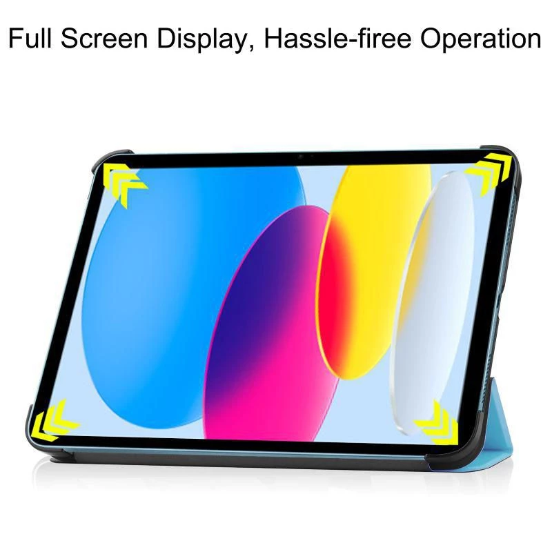 CoreParts TABX-IP10-COVER5 Tablet-Hülle 27,7 cm (10,9 Zoll) Flip-Case Blau