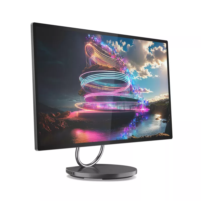 Lenovo Yoga AIO 32ILL10 Intel Core Ultra 7 258V 80 cm (31,5 Zoll) 3840 x 2160 Pixel All-in-One-PC 32 GB LPDDR5x-SDRAM 1 TB SSD NVIDIA GeForce RTX 4050 Windows 11 Pro Wi-Fi 7 (802.11be) Grau