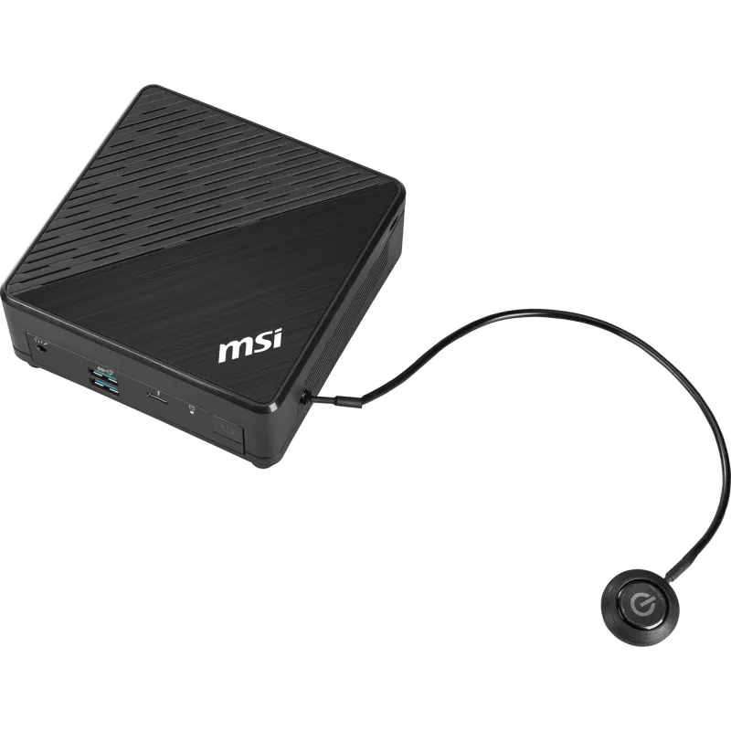 MSI Cubi 5 12M-001EU PC/Workstation Intel® Core™ i7 i7-1255U 16 GB DDR4-SDRAM 512 GB SSD Windows 11 Pro Mini-PC Schwarz
