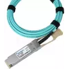 Glasfaserkabel BlueOptics QSFP56 auf QSFP56 10 m, Stecker-Stecker, Orange