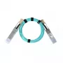 Glasfaser-InfiniBand-Kabel BlueOptics MFS1S00-V010E-BO QSFP56 auf QSFP56, 10 m, orange, Stecker–Stecker