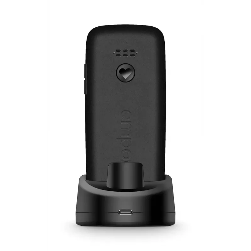 Emporia HAPPY 4.6 cm (1.81 Zoll) 70 g Schwarz