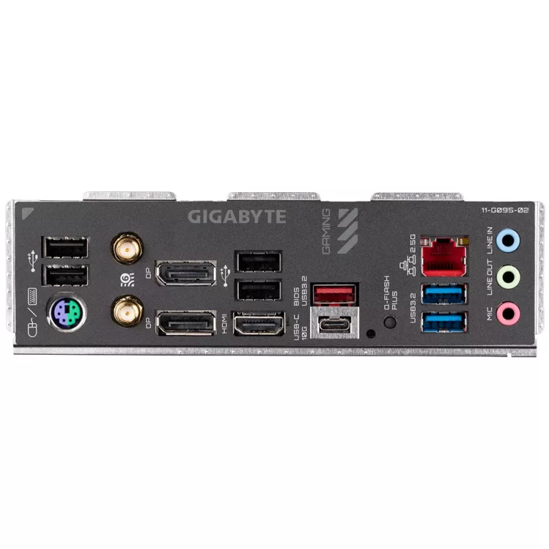 Motherboard GIGABYTE B650M GAMING X AX — AMD B650, Sockel AM5, Micro ATX, DDR5, 4 DIMM, 2x M.2, Wi‑Fi 6E, 2.5GbE