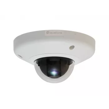 LevelOne HUBBLE Fixed Dome IP-Netzwerkkamera, 5 Megapixel, 802.3af PoE, vandalismusgeschützt