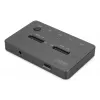 Externe NVMe M.2 SSD-Klonstation DIGITUS DA-71545-1, USB 3.2 Gen 2 Type-C, unterstützt 2 M.2-Laufwerke, schwarz
