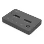 Externe NVMe M.2 SSD-Klonstation DIGITUS DA-71545-1, USB 3.2 Gen 2 Type-C, unterstützt 2 M.2-Laufwerke, schwarz