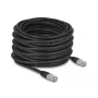 DeLOCK RJ45 Cat.6A 20m Netzwerkkabel Schwarz