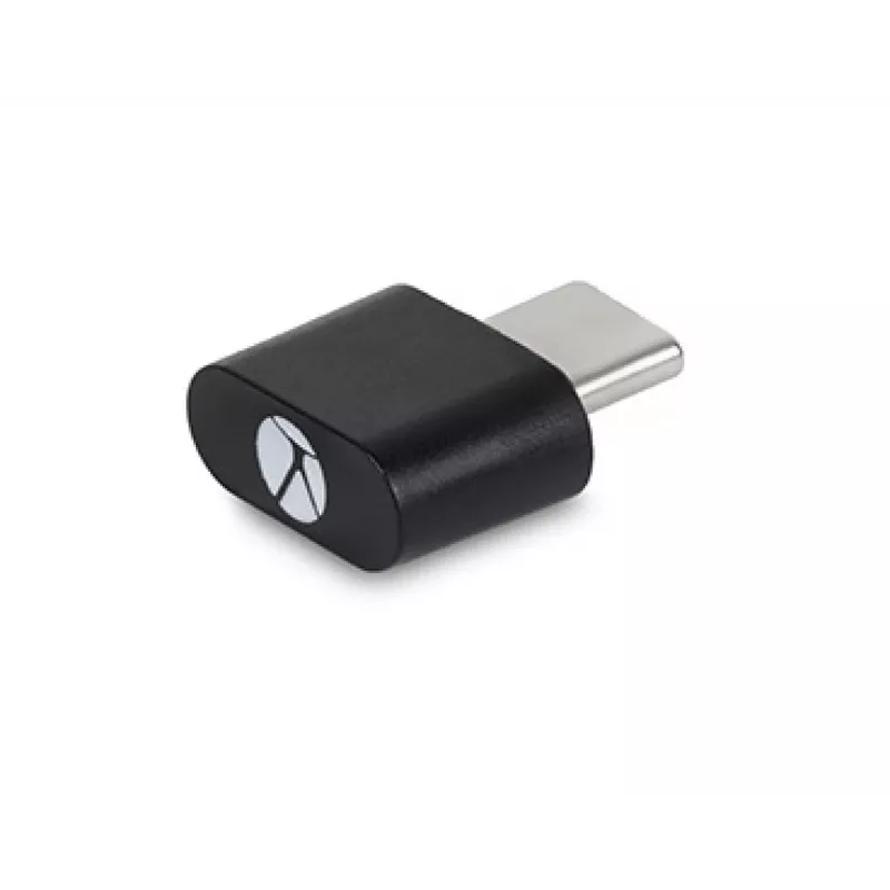 BakkerElkhuizen FastForward Pro Maus, Rechtshänder, Vertikales Design, Optisch, RF Wireless + Bluetooth + USB Typ-C, 5000 DPI, Schwarz, Grau