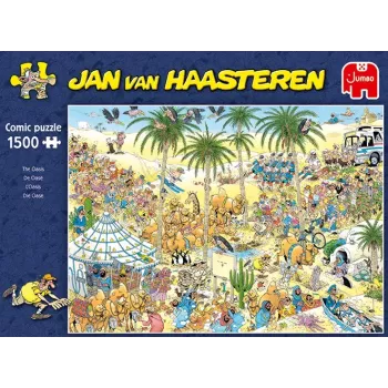 Jumbo Puzzle Jan van Haasteren Die Oase — 1500 Teile, 900×600 mm
