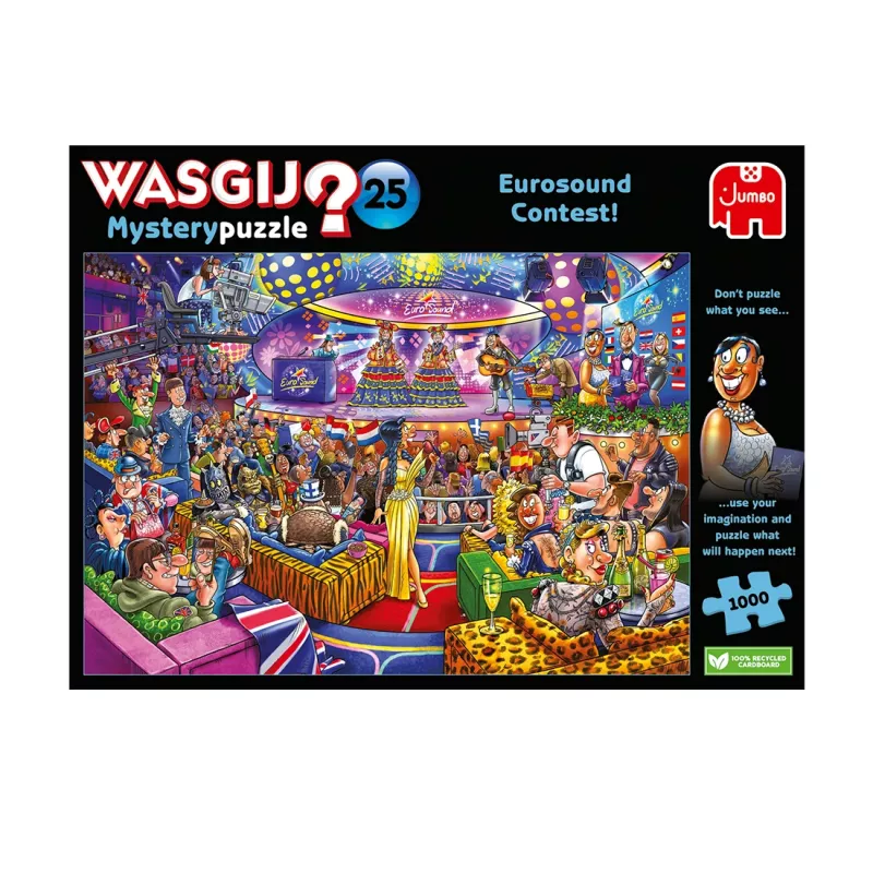 Wasgij Mystery 25 - Eurosound Contest (1000 Teile)