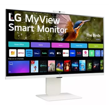 LG MyView Smart Computermonitor 80 cm (31,5 Zoll) 3840 x 2160 Pixel 4K Ultra HD LCD Weiß