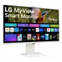 LG MyView Smart Computermonitor 80 cm (31,5 Zoll) 3840 x 2160 Pixel 4K Ultra HD LCD Weiß
