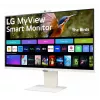 LG MyView Smart Computermonitor 80 cm (31,5 Zoll) 3840 x 2160 Pixel 4K Ultra HD LCD Weiß