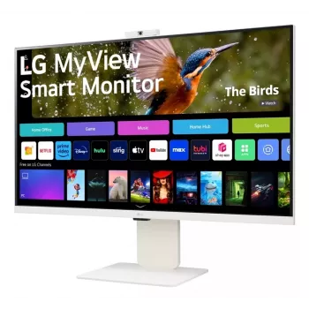LG MyView Smart Computermonitor 80 cm (31,5 Zoll) 3840 x 2160 Pixel 4K Ultra HD LCD Weiß