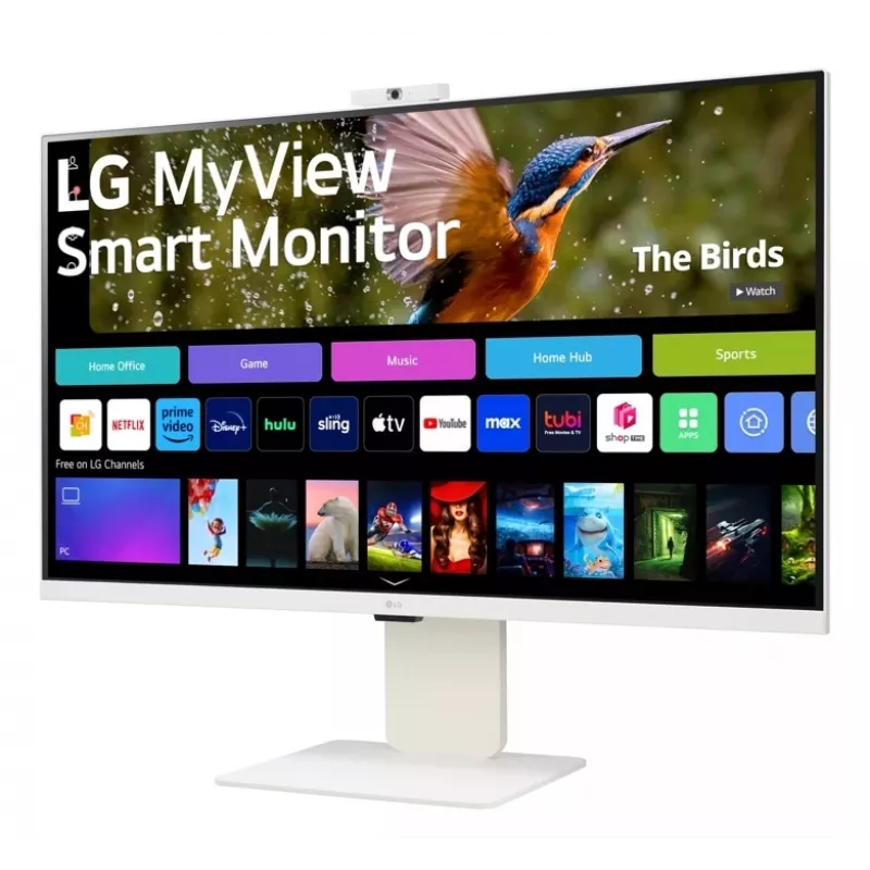 LG MyView Smart Computermonitor 80 cm (31,5 Zoll) 3840 x 2160 Pixel 4K Ultra HD LCD Weiß