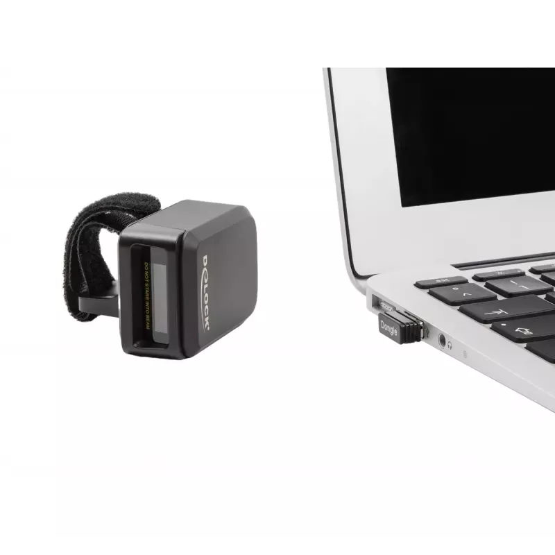 Tragbarer Barcodescanner DeLOCK 90610 1D 2D Wireless Bluetooth