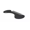 BakkerElkhuizen ErgoSlider+ Unterarmstütze Asymmetrisch, Schwarz, Dunkelgrau, Gelb, Spanplatte, Kunststoff, Polyurethan (PU), Stahl, Klemmbefestigung, Taiwan, 310 mm, 665 mm