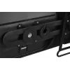 BakkerElkhuizen BE Universal Crossbar, 8 kg, 43,2 cm (17 Zoll), 88,9 cm (35 Zoll), 100 x 100 mm, Höhenverstellung, Schwarz