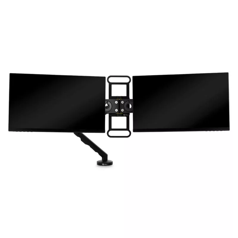 BakkerElkhuizen BE Universal Crossbar, 8 kg, 43,2 cm (17 Zoll), 88,9 cm (35 Zoll), 100 x 100 mm, Höhenverstellung, Schwarz