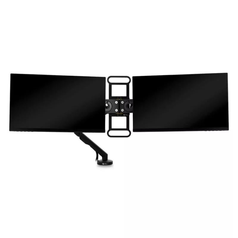 BakkerElkhuizen BE Universal Crossbar, 8 kg, 43,2 cm (17 Zoll), 88,9 cm (35 Zoll), 100 x 100 mm, Höhenverstellung, Schwarz