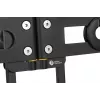 BakkerElkhuizen BE Universal Crossbar, 8 kg, 43,2 cm (17 Zoll), 88,9 cm (35 Zoll), 100 x 100 mm, Höhenverstellung, Schwarz