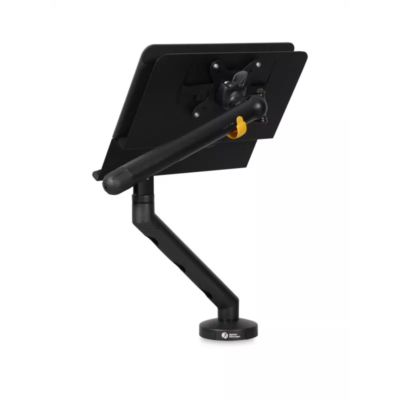Laptop-Halterung BakkerElkhuizen BE Universal, verstellbare Notebook-Halterung für 43,2 cm (17 Zoll) Bildschirme, schwarz/dunkelgrau