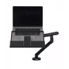 Laptop-Halterung BakkerElkhuizen BE Universal, verstellbare Notebook-Halterung für 43,2 cm (17 Zoll) Bildschirme, schwarz/dunkelgrau