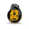 BakkerElkhuizen PRF Pro Maus Rechts, Rechtshänder, Vertikales Design, Optisch, RF Wireless + Bluetooth + USB Typ-C, 2400 DPI, Schwarz, Grau