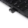 BakkerElkhuizen MidWay Maus rechts, Rechtshändig, Vertikales Design, Optisch, RF Wireless + Bluetooth + USB Typ-C, 2400 DPI, Grau, Schwarz
