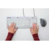 BakkerElkhuizen UltraBoard 955 V2 Numeric, USB, 22, Laptop/PC, 1,5 m, Dunkelgrau, Hellgrau