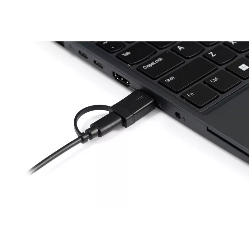 BakkerElkhuizen UltraBoard 955 V2 Numeric, USB, 22, Laptop/PC, 1,5 m, Dunkelgrau, Hellgrau